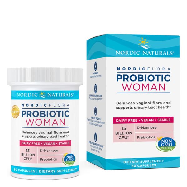 Nordic Naturals Nordic Flora Probiotic Woman 60's