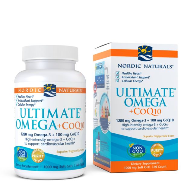 Nordic Naturals Omega COQ10 1G 60'S