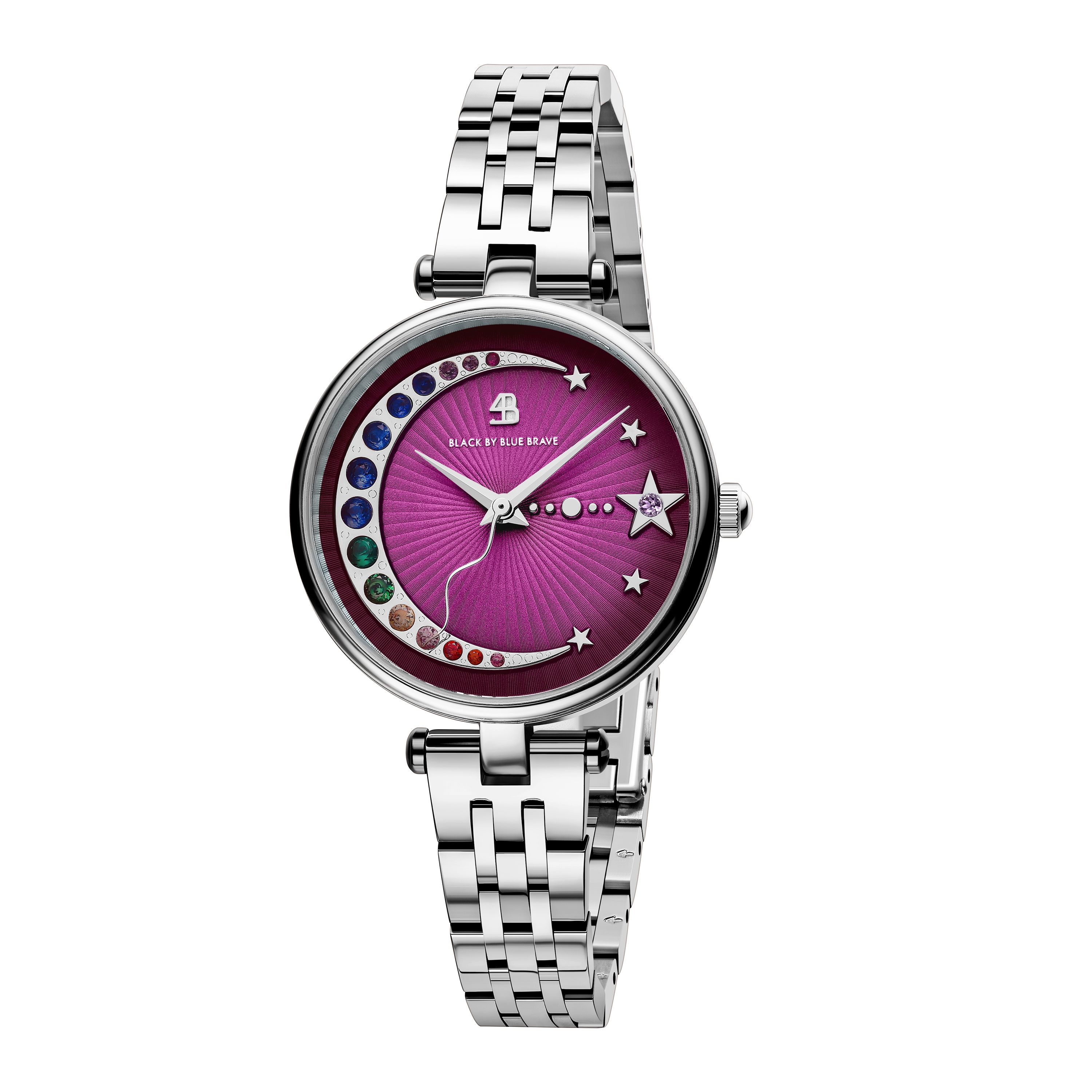 BLACK BY BLUE BRAVE - Cresent Moon 32mm (Available in 5 Colors)