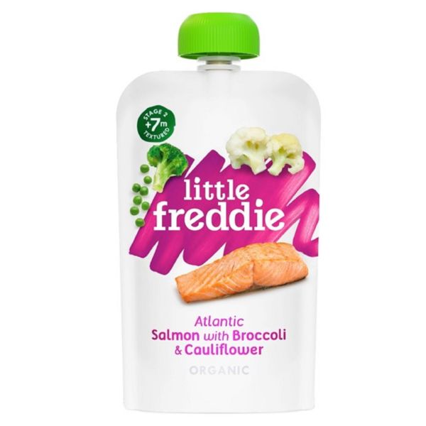 Atlantic Salmon with Broccoli & Cauliflower 60 x 120g   NEW SKU