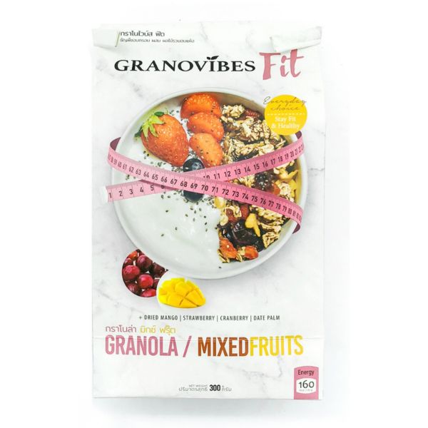 Fit Mixed Fruits Granola 300g