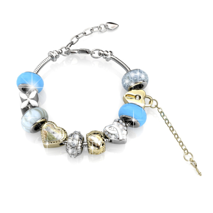 Mylady Charm Bracelet (Blue)