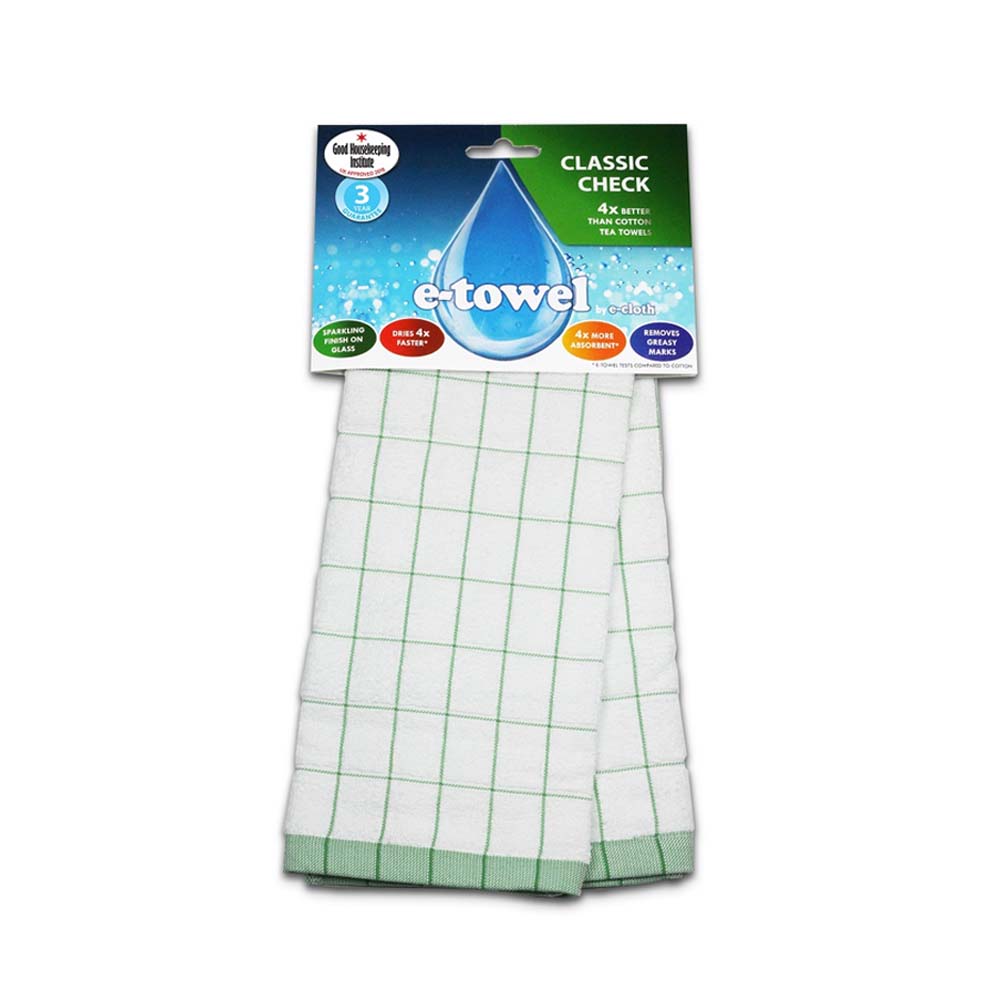 E-Cloth Tea Towel (Green)