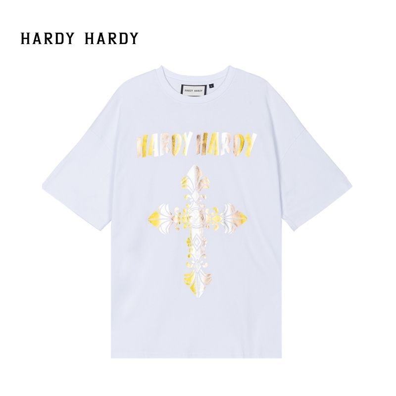 Cross & Wings Unisex Oversized Tee - White M