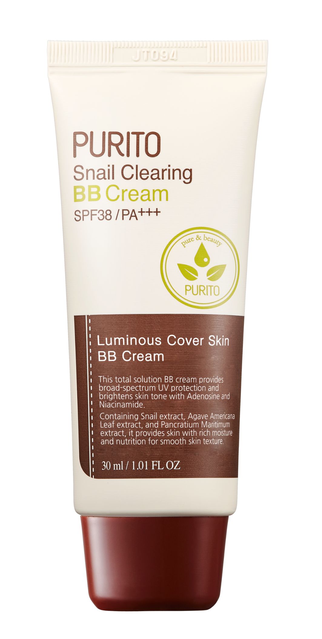 PURITO Snail Clearing BB cream #27 Sand Beige