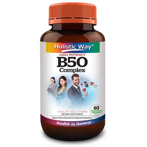 Holistic Way High Potency B50 Complex