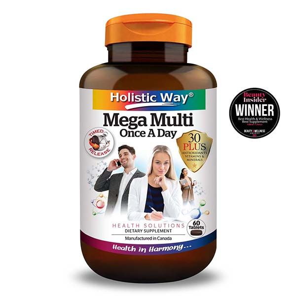 Holistic Way Mega Multi Once A Day (60 Tablets)