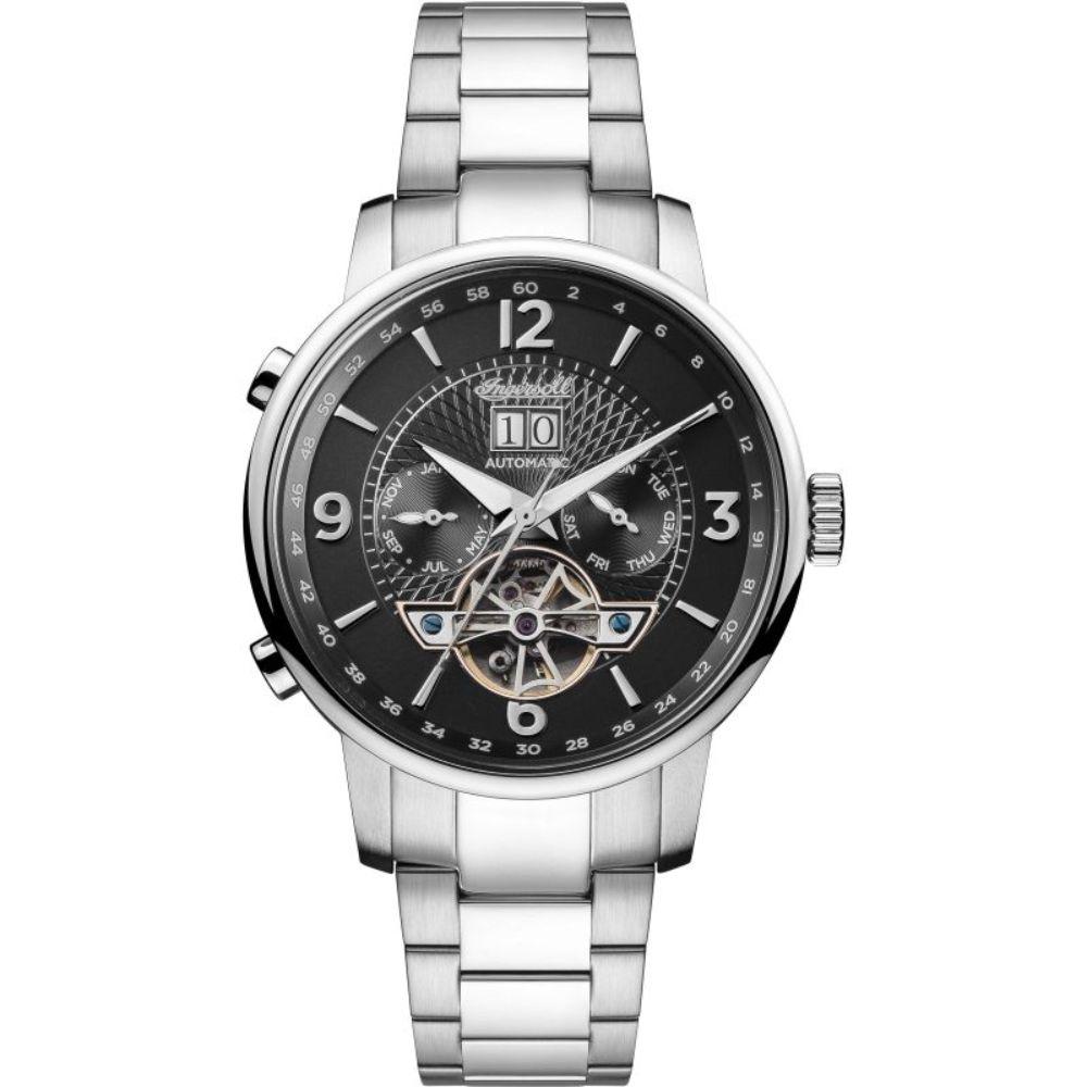 Ingersoll The Grafton Automatic Silver Stainless Steel I00704 Silver Stainless Strap Men's Watch