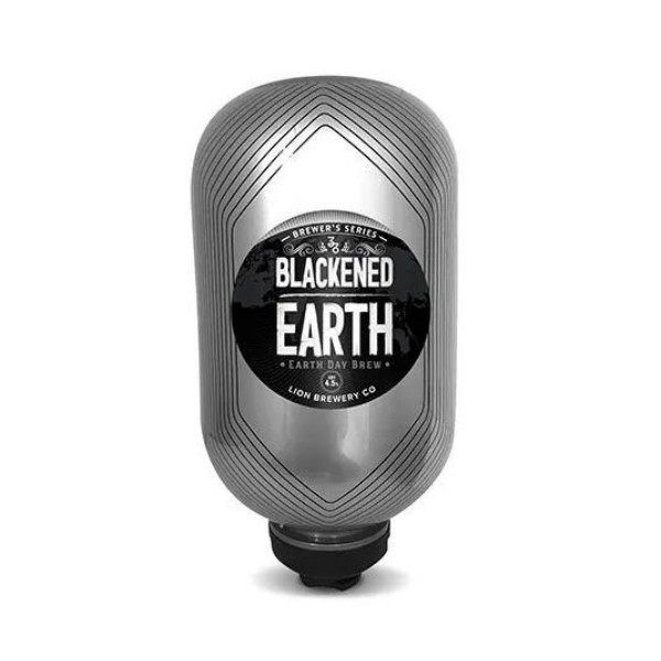 DRAFT CRAFT BEER - BLACKENED EARTH 2x 3L Kegs + Top Dispenser