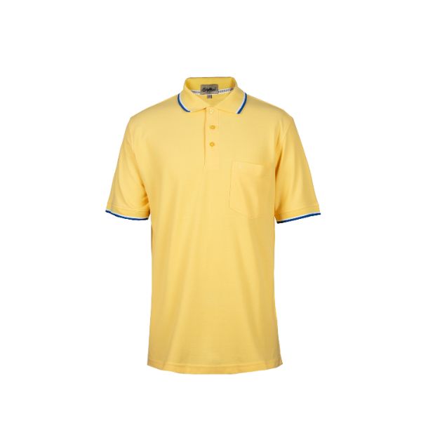 Goldlion Regular Fit Smart Polo Tee - Size M - Yellow