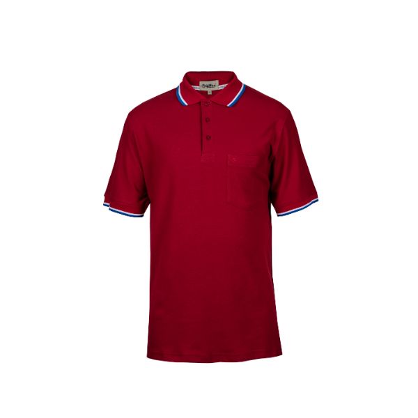 Goldlion Regular Fit Smart Polo Tee - Size S - Red