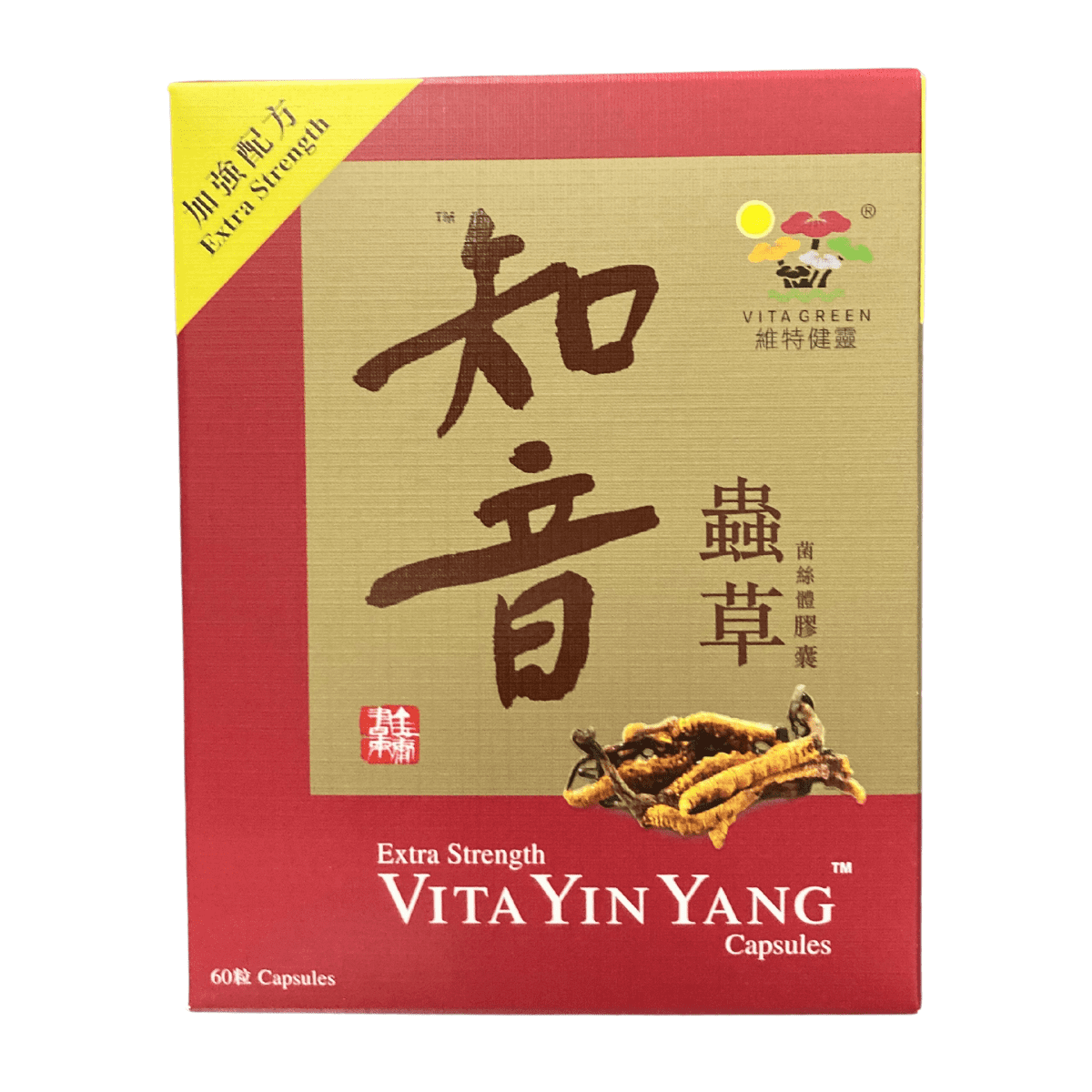 Vita Green Yin Yang Cordyceps 60s