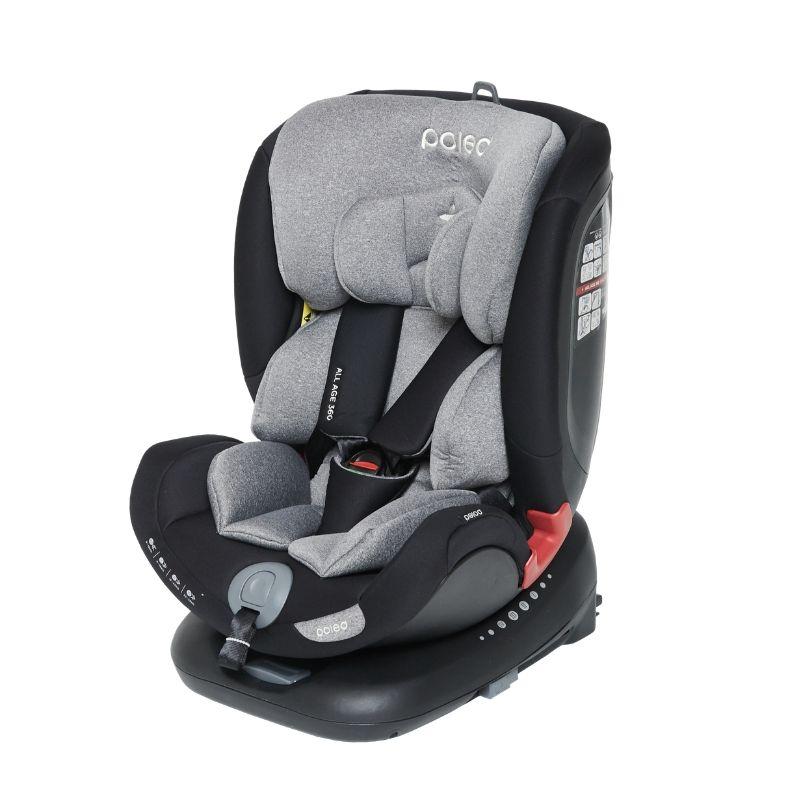 Poled x Hyundai ALL AGE 360 Swivel Car Seat | Galaxy Gray