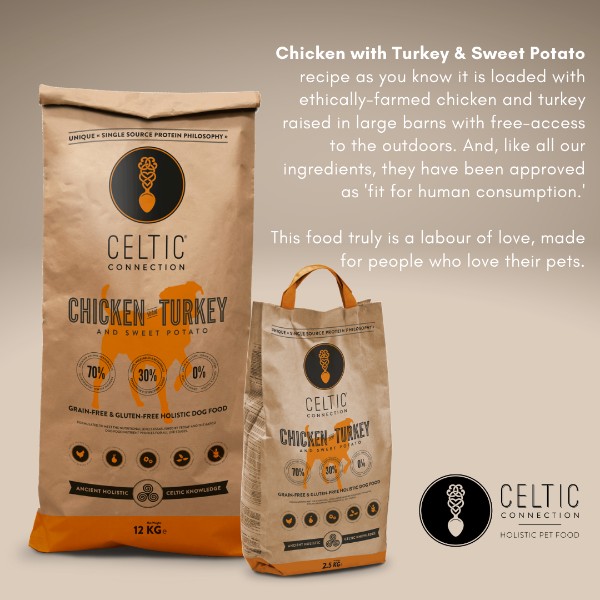 Celtic Connection Chicken with Turkey & Sweet Potato