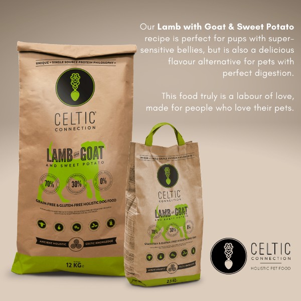 Celtic Connection Lamb with Goat & Sweet Potato