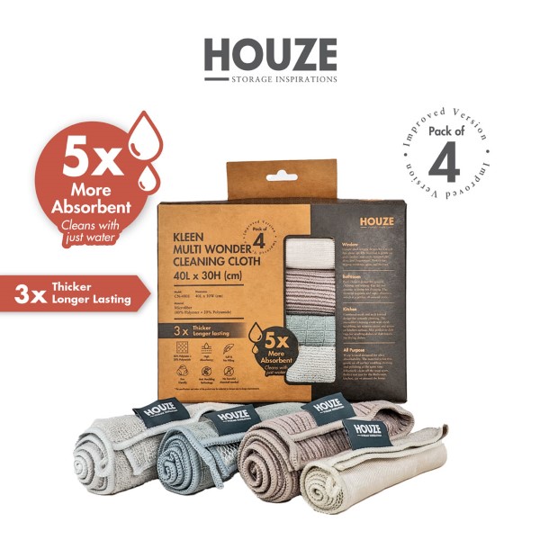 HOUZE - KLEEN Multi Wonder Cleaning Cloth