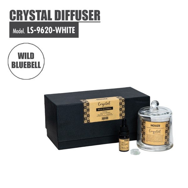 HOUZE Crystal Diffuser (Sunshine Forest / Osmanthus / Wild Bluebell)