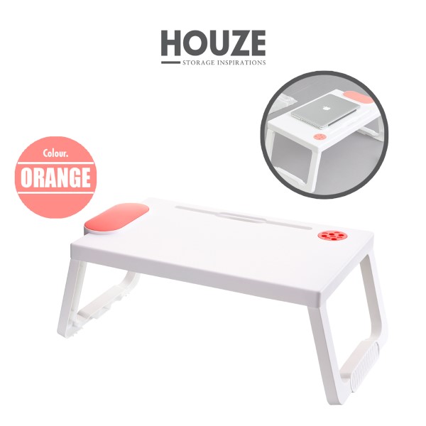 HOUZE - Foldable Laptop Buddy (Green / Grey / Orange)