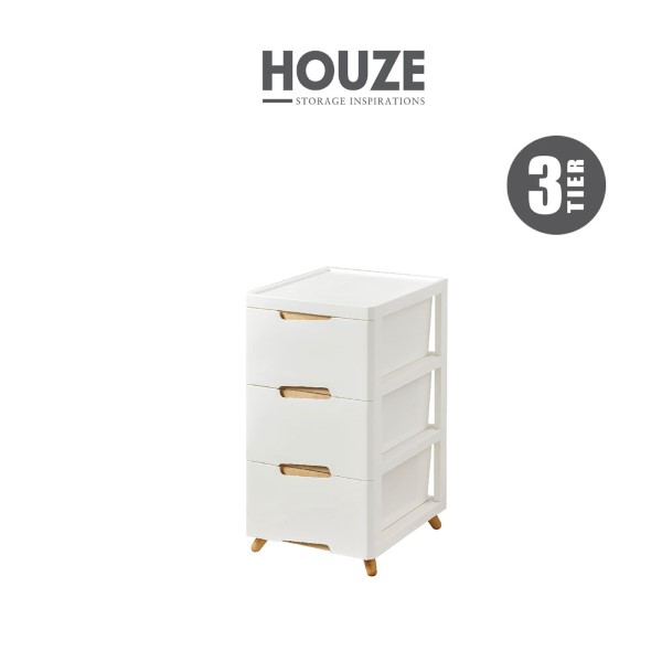 HOUZE - LIFE - Knock Down Cabinet (3 Tiers / 4 Tiers / 5 Tiers)