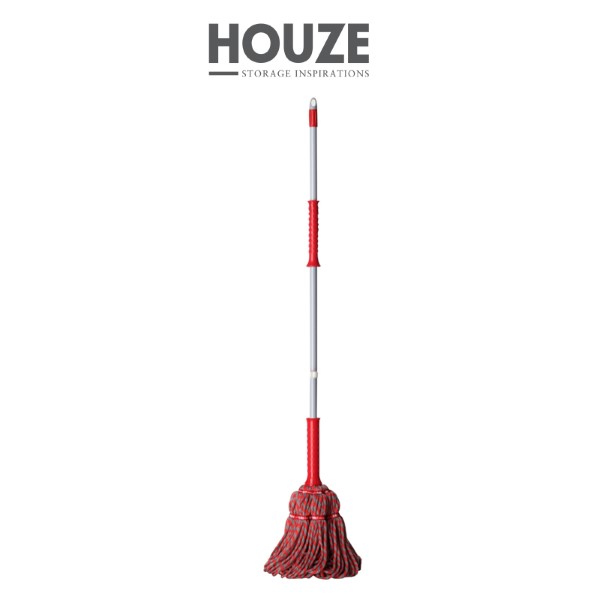 HOUZE - LIAO - Microfiber Mop w Self-lock Metal Handle (130cm)