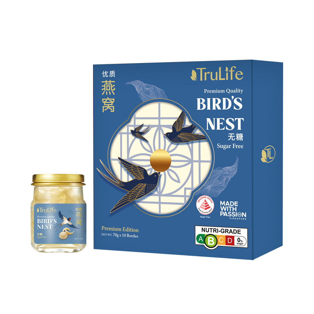 TruLife Premium Bird’s Nest (Sugar Free) Gift Pack 10’S X 70g