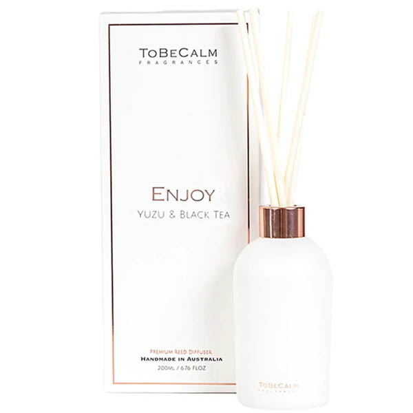 To Be Calm Enjoy - Black Tea & Yuzu - Reed Diffuser 200 ML