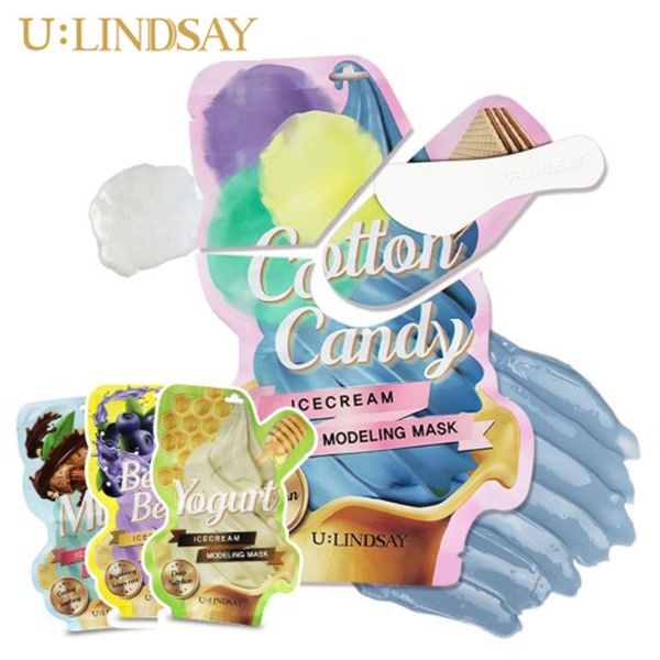 [FREE GIFT] Lindsay Ice Cream Modeling Mask - Cotton Candy