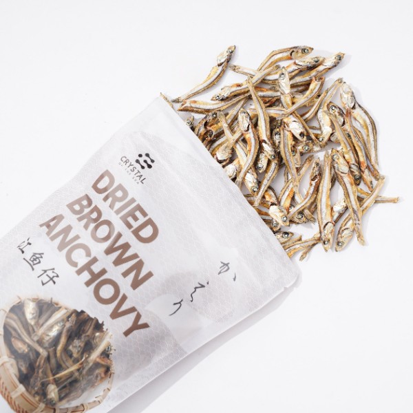 [FREE GIFT] Crystal of the Sea - Dried Brown Anchovy / Ikan Bilis (80g)