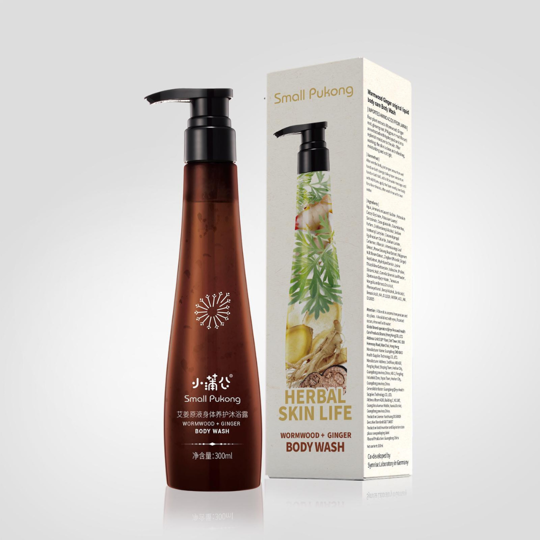 Ginseng Wormwood Body Care Body Wash