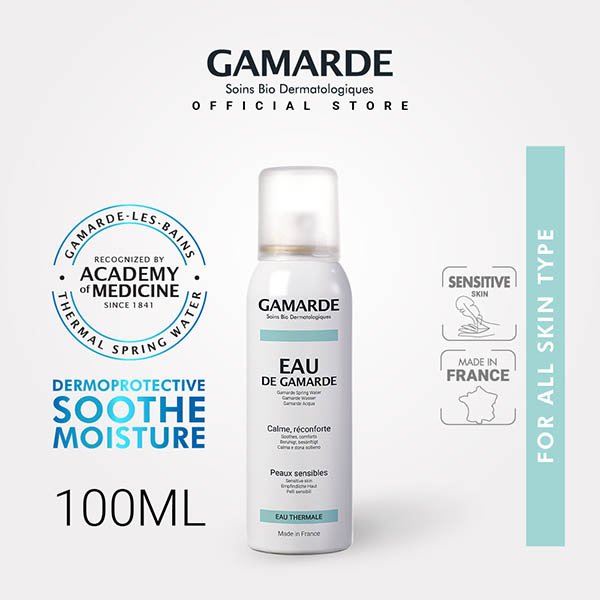 GAMARDE Thermal Spring Water 100ml, For Normal & Sensitive Skin (EAU DE GAMARDE)