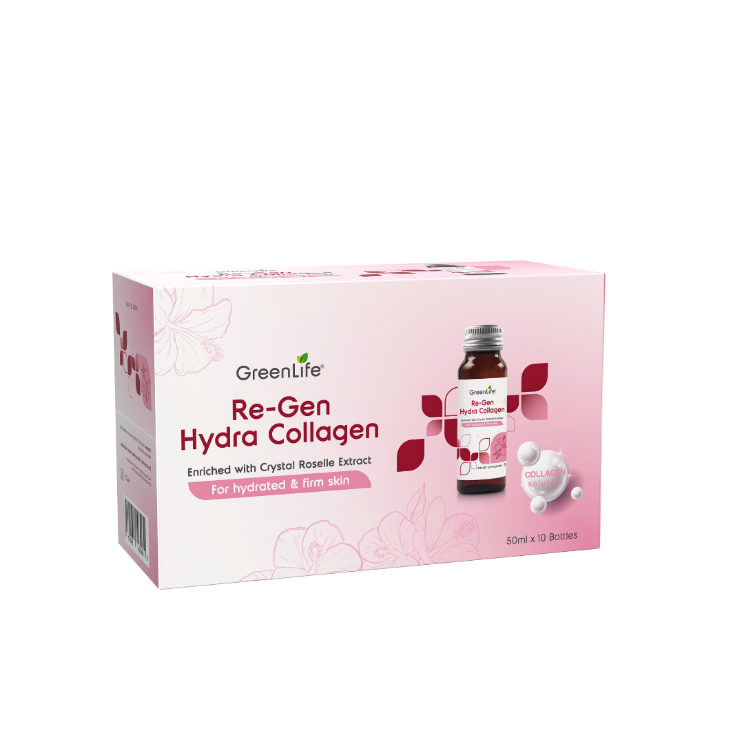 GreenLife Re-Gen Hydra Collagen (10 bottles per box)