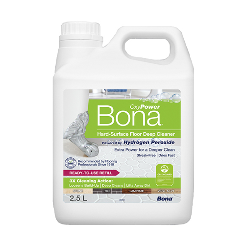 Bona OxyPower Hard-Surface Floor Deep Cleaner Refill.2.5L