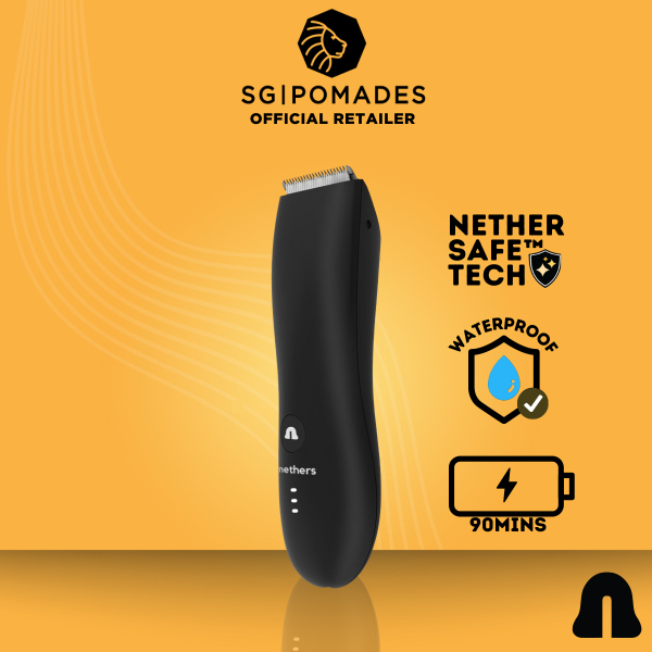 Nethers Undercut Trimmer for Mens Private Manscaping & Shaving Body Hair