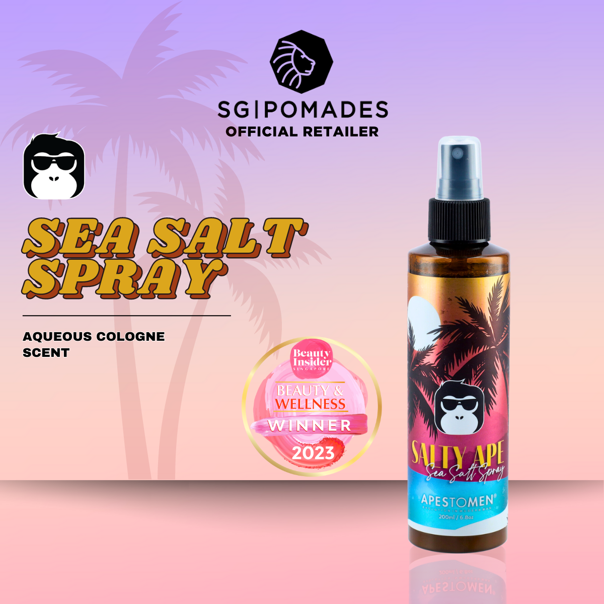 Apestomen Salty Ape Sea Salt Spray