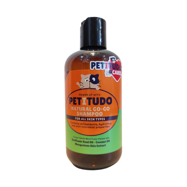 PETITUDO CARES - REDUCE, REUSE-REFILL PETITUDO NATURAL GO-GO CAT SHAMPOO 250 ML